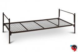 Stahlrohr-Etagenbett mit Stahlgitterboden inklusive 4 Querstreben - 90 x 190 cm - sofort lieferbar !!!